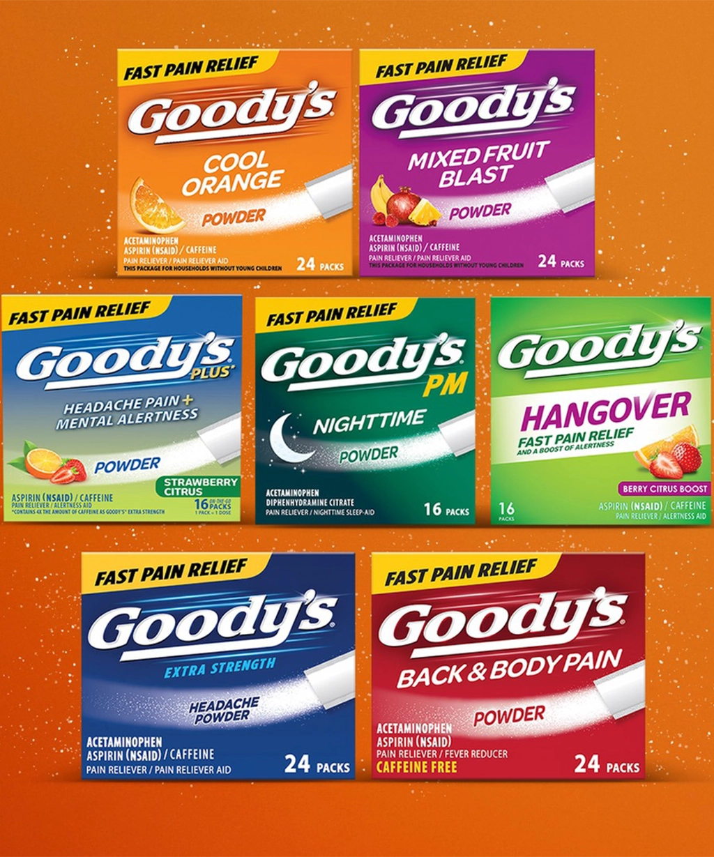 Goody Official Store | Headache, Pain Relief & Wellness Powders