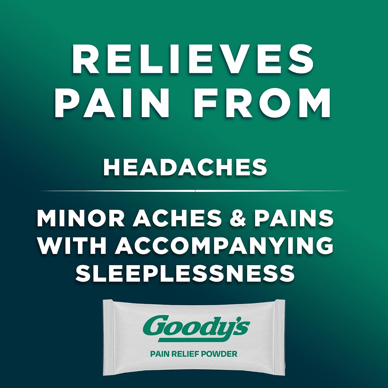 image:imageGoodys PM Nighttime Powder Pain Reliever amp Sleep Aid 6 Count Pack of 126 Count Pack of 12
