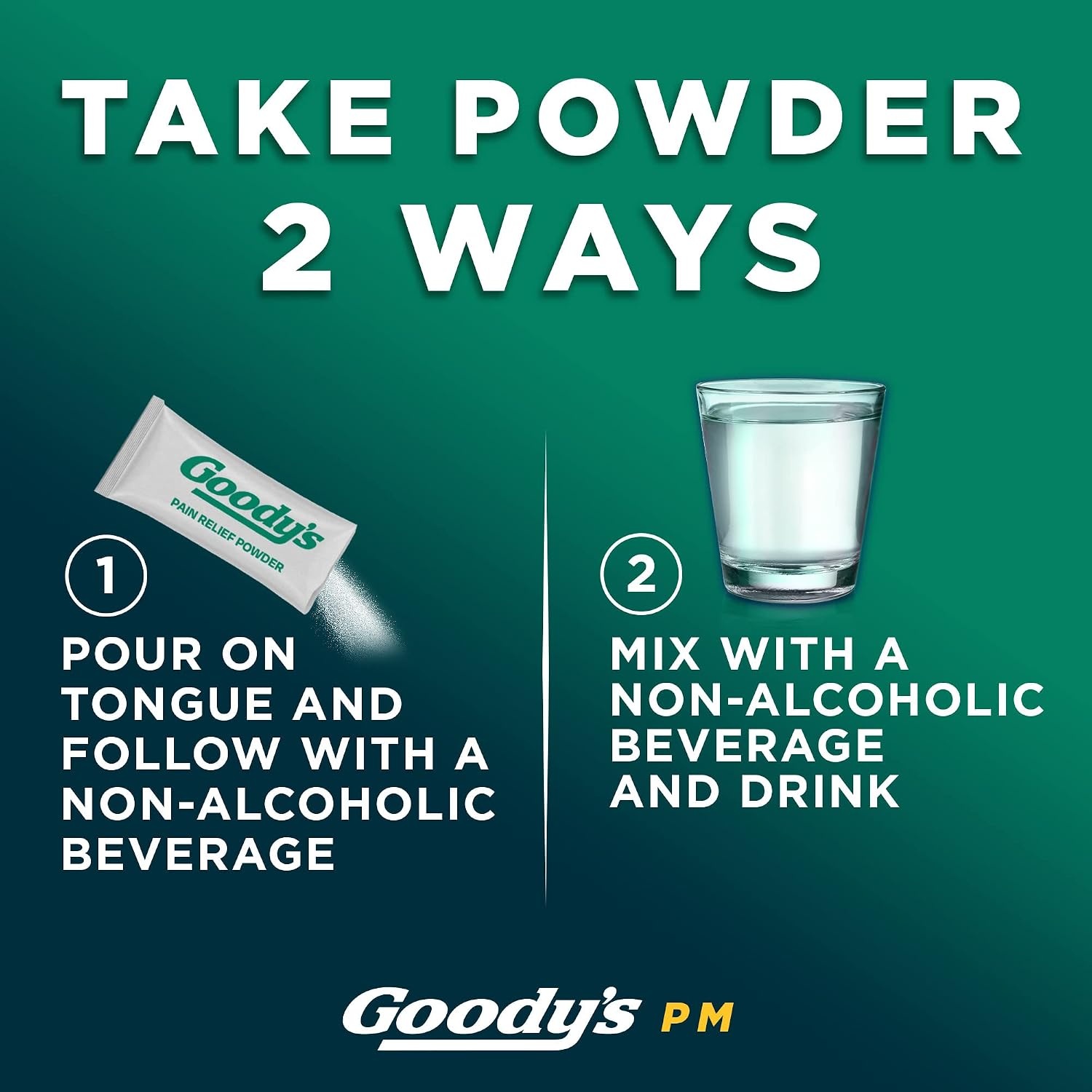 image:imageGoodys PM Nighttime Powder Pain Reliever amp Sleep Aid 6 Count Pack of 126 Count Pack of 12