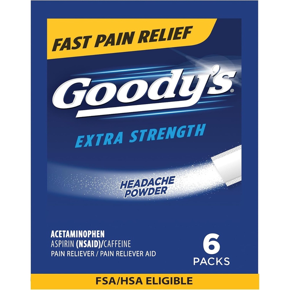 image:imageGoodys Extra Strength Headache Powder Cool Orange Flavor Dissolve Packs 4 Individual PacketsOriginal
