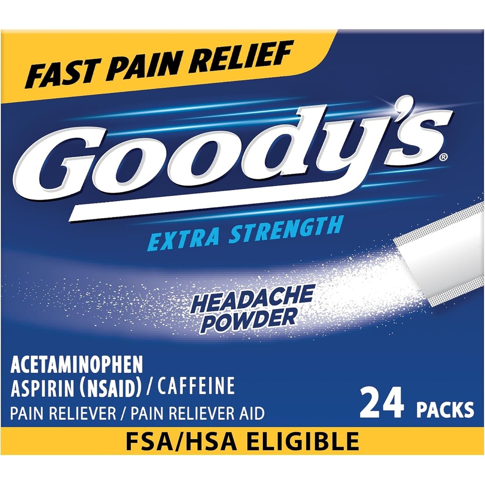 image:imageGoodys Triple Action Headache Powder Extra Strength Pain Relief 50 Count24 Count