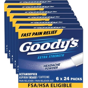 Goody’s Triple Action Headache Powder, Extra Strength Pain Relief, 50 Count(Original)